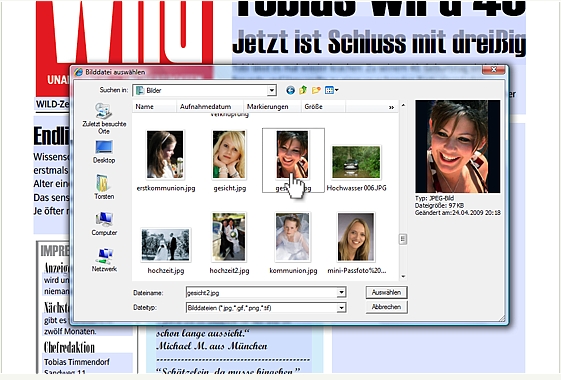 Bild einfügen
