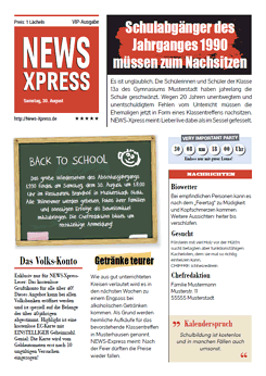 NEWS-Xpress Einladung zum Klassentreffen