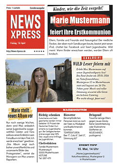 NEWS-Xpress Kommunioneinladung